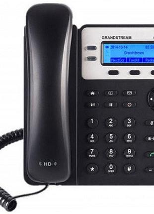Телефон ip grandstream gxp1625 проводной 2 линии 2x10/100 мбит/сек черный