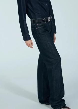 Джинси жіночі сині zara new