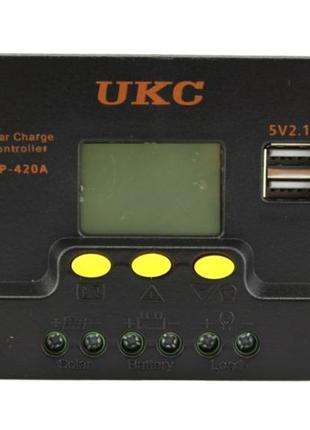 Контроллер заряда от солнечной батареи cp-420a 20a