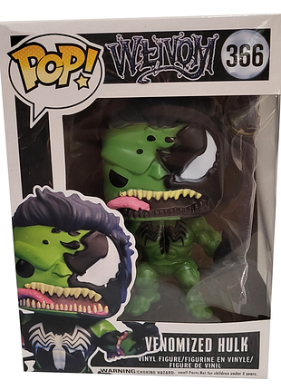 Рідкісна фігурка марвел фанко поп веном-халк2 фото