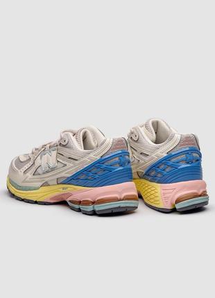 Кроссовки new balance 1906u 'angora blue pink' серые женские4 фото