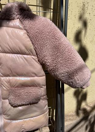 Зимова куртка для дівчинки, 3-4 роки 98-104 см3 фото