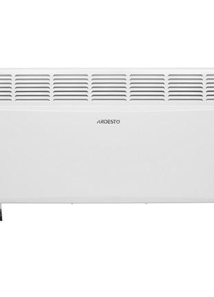 Конвектор электрический ardesto ch-2500mcw 2500вт 25м2 ip24 механическое управление белый