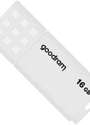 Флеш память/флешка goodram ume2-0160w0r11 16гб/usb 2.0 белый