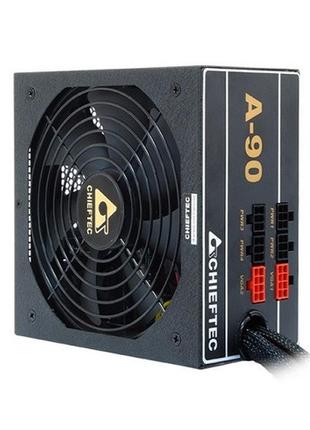 Блок живлення chiefteс a-90 gdp-750c 140мм 750w modular retail box
