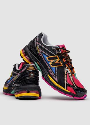 Кроссовки new balance 1906r "neon nights" черные женские9 фото