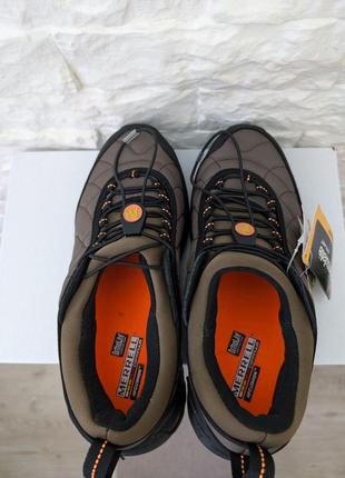 Зимние мужские кроссовки merrell moc brown haki (флис) 42-43-44-45-4610 фото