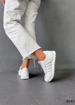 Кросівки жіночі remira білі екошкіра2 фото