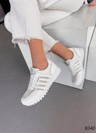 Кросівки жіночі remira білі екошкіра6 фото