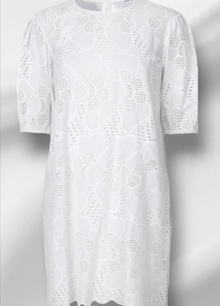 Платье белое samsoe размер s9 фото
