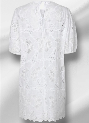 Платье белое samsoe размер s10 фото