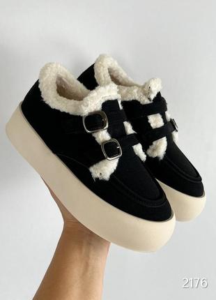 Лоферы утепленные gigi