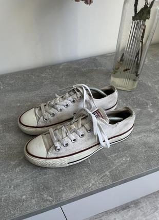 Converse all star white конверси білі