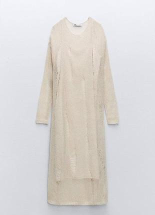 Супер платье zara из альпаки4 фото
