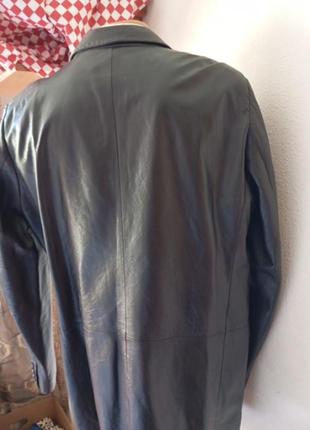Пиджак мужской кожаный исландия3 фото