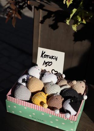 Котики брелочки