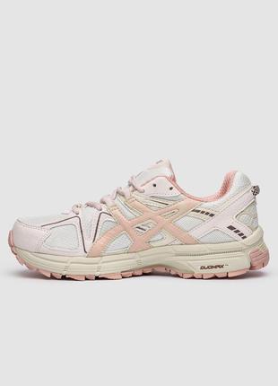 Кроссовки asics gel kahana 8 powder beige бежевые женские