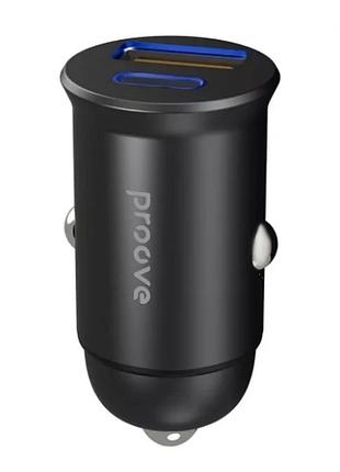 Автомобильный зп proove tiny power pro 65w (usb+type-c)