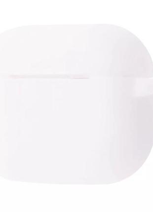 Чехол для наушников prc silicone shock-proof case for airpods 3 white
