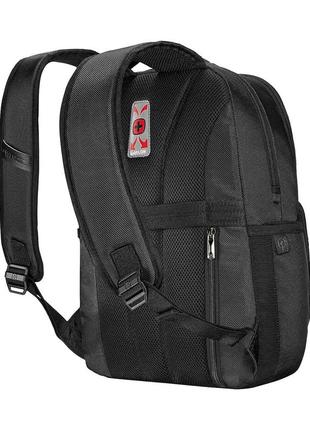 Городской рюкзак для ноутбука 12-14" wenger bc mark с карманом "анти вор" черный (612265)4 фото