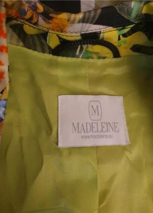 Цветочный пиджак на подкладке madelein7 фото