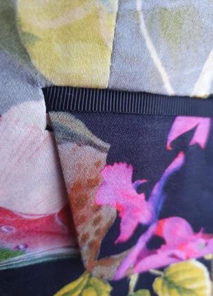 Цветочный пиджак на подкладке madelein5 фото