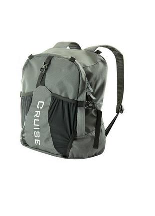 Велобаул с карманом для велошолома tactical extreme cruise 50l gray