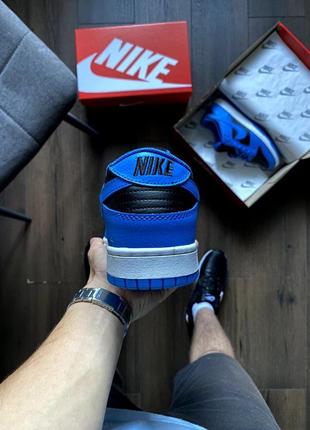 Nike dunk low retro blue3 фото