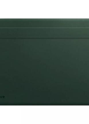 Чохол для ноутбука proove leather sleeve macbook 15.4"/16.2" green