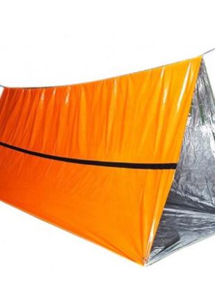 Экстренный тент труба travel extreme te09059 оранжевый