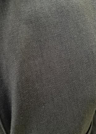Натуральная рубашка из микса льна и вискозы4 фото