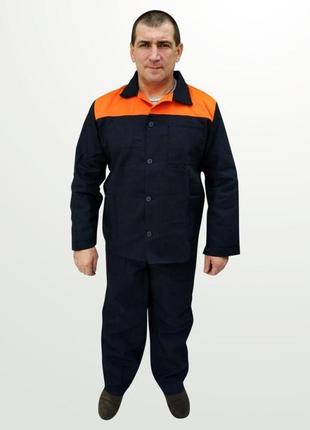 Спецодяг - костюм робочий - з брюками матеріал підвищеної щільність   100 % хб2 фото