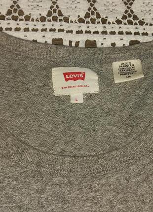 Футболка хлопок levi's размер l4 фото