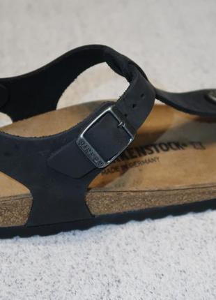 Нові шкіряні босоніжки birkenstock оригінал — 37 (m4) розмір2 фото