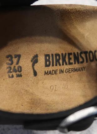 Нові шкіряні босоніжки birkenstock оригінал — 37 (m4) розмір5 фото