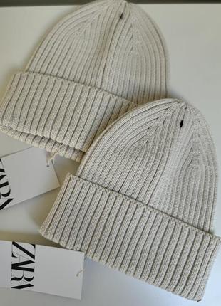 Шапка детская zara 6/9,10/14 лет