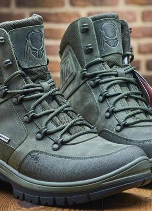Тактичні жіночі черевики хижак осінь зима на мембрані гортекс gore-tex хакі 36-37-38р осінні, зимові, демісезонні