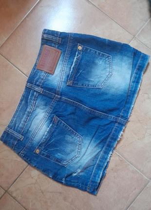Спідниця жіноча з джинси dsquared5 фото