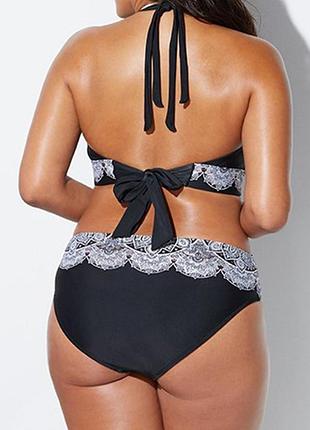 Женский красивый летний купальник на завязках, мягкая чашка, размер 58-602 фото