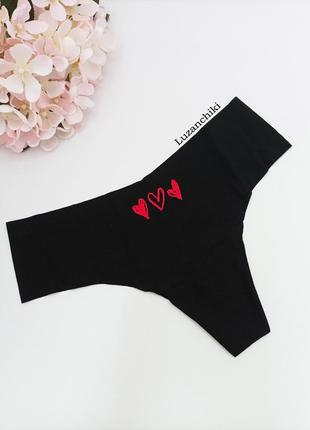 Бесшовные трусики стринги victoria’s secret