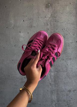 Женские кроссовки adidas gazelle indoor bliss pink purple”.7 фото