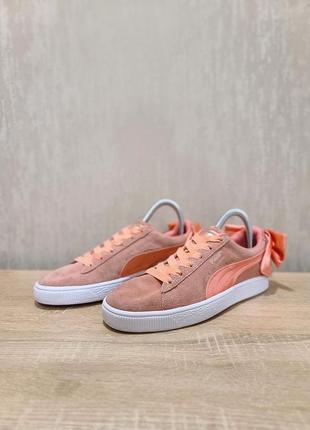 Женские кеды "puma suede"3 фото