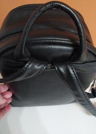 Женский рюкзак со стразами.4 фото