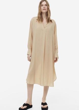 Платье рубашка бренда h&amp;m