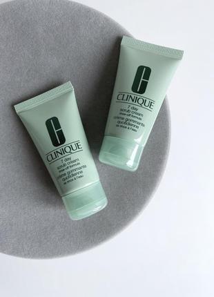 Скраб для обличчя clinique 7 day scrub cream rinse -off formula 30 мл.новий. оригінал📦є відправка новою поштою