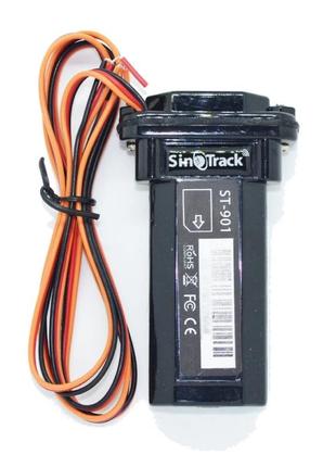 Автомобильный gsm gps трекер st-901 c акб