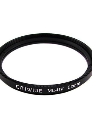 Ультрафиолетовый uv-mc фильтр 52мм citiwide