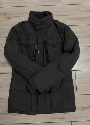 Чоловічі куртка парка утеплена мілітарі карго хакі schott ma-1-1913 m5 фото