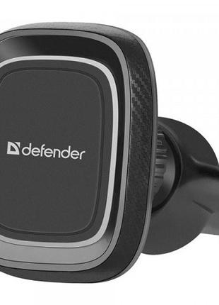Автомобильный держатель для смартфона defender ch-129 car holder на решетку вентиляции магнит 29129 black