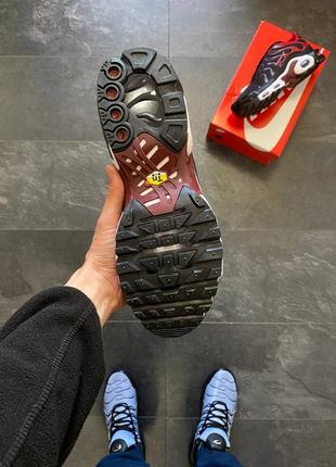 👟 кросівки  nike air max plus tn black red       / наложка bs👟5 фото